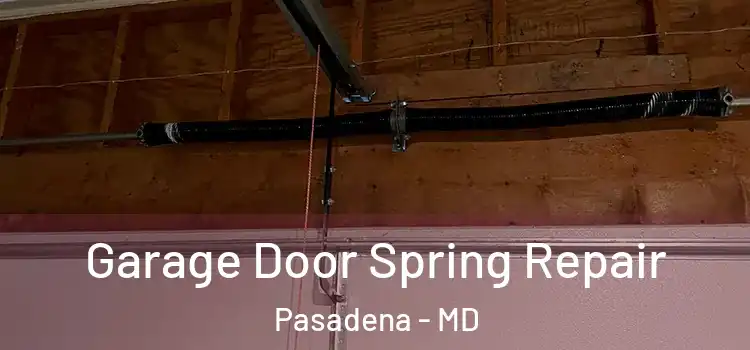  Garage Door Spring Repair Pasadena - MD